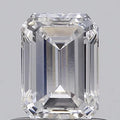 0.74ct Emerald Lab Grown Diamond (Colour E, Clarity VS1, IGI Certified)