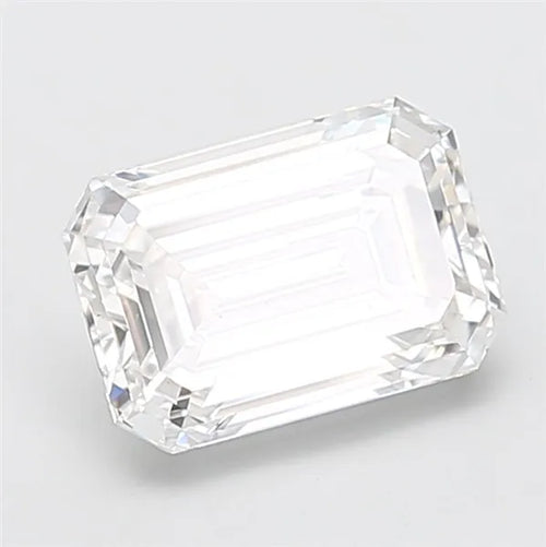 3.00ct Emerald Lab Grown Diamond (Colour D, Clarity VS2, IGI Certified)