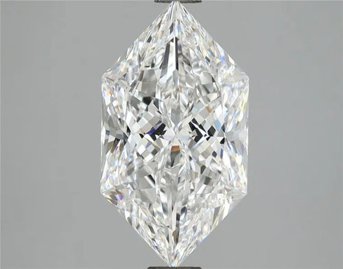 3.54ct Hexagonal Lab Grown Diamond (Colour D, Clarity VVS2, IGI Certified)