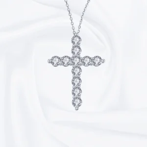 christina cross diamond necklace principal