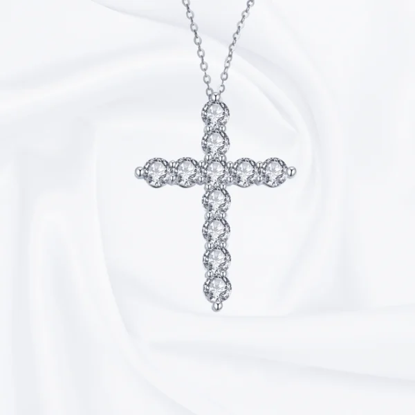 christina cross diamond necklace principal