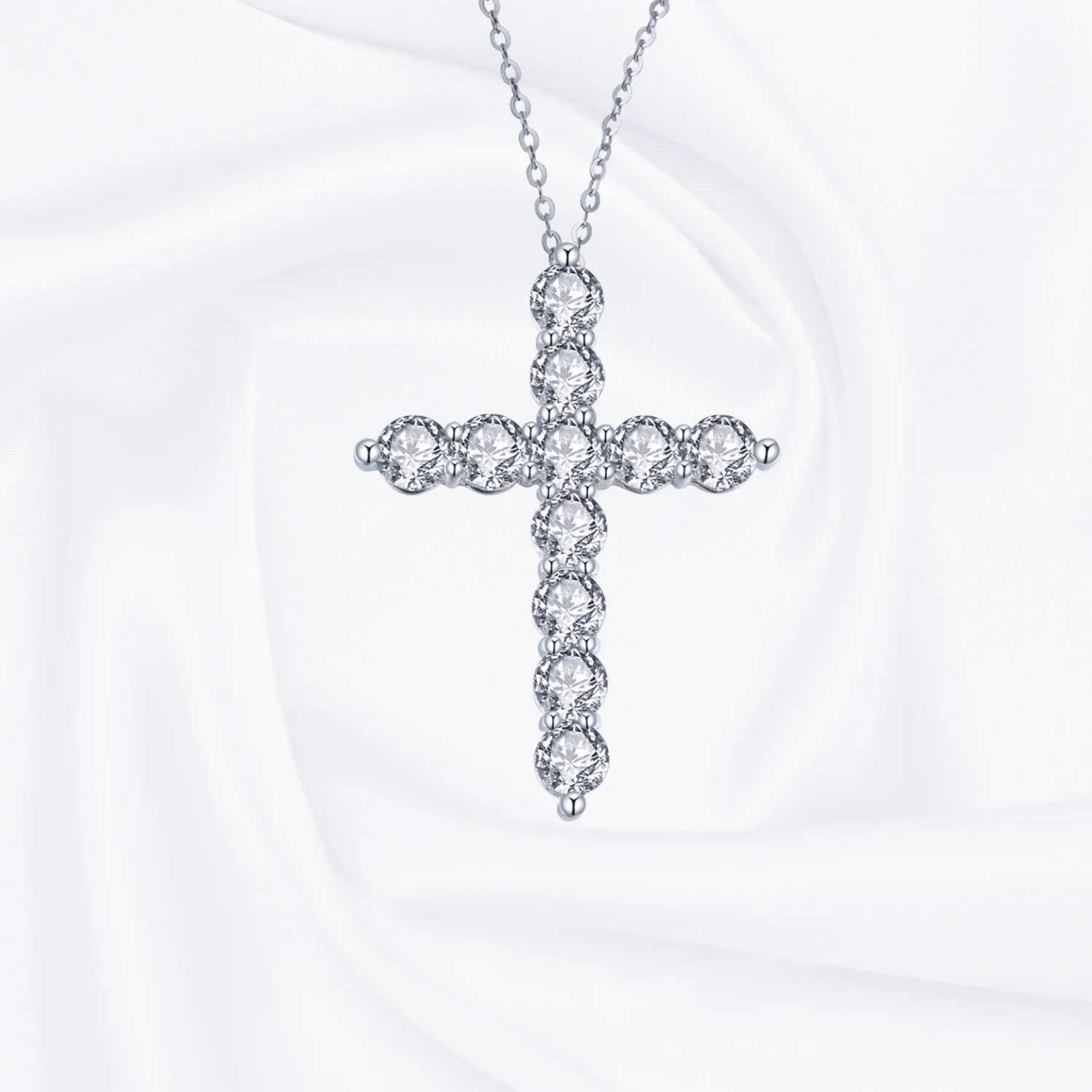 christina cross diamond necklace principal
