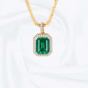 Elaine Emerald Necklace