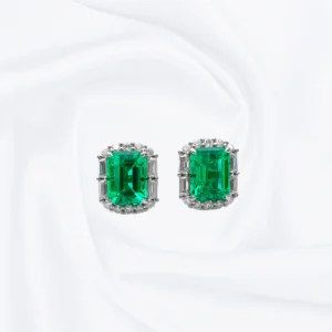 Elise Emerald Earrings
