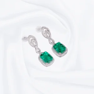Elodie Emerald Earrings