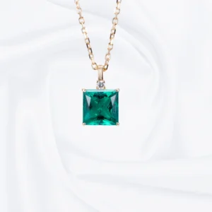 Ember Emerald Necklace