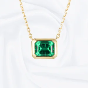 Erica Emerald Necklace