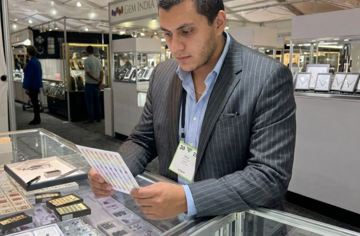 Gemas y diamantes sueltos utilizados para joyería fina